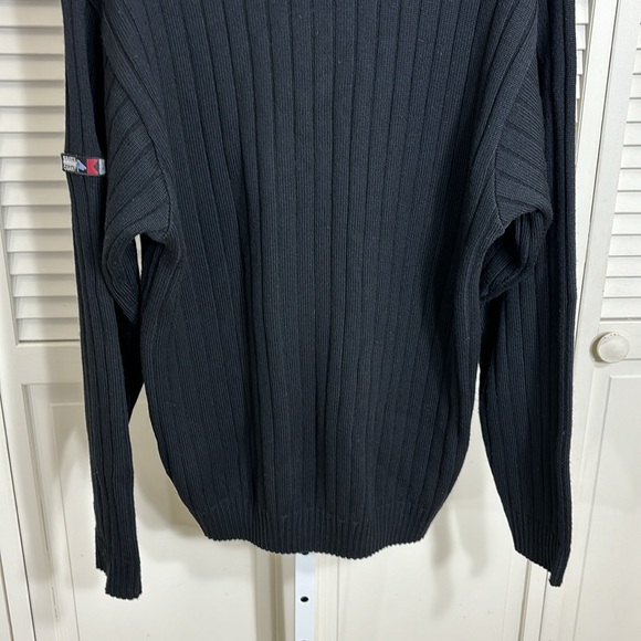 GREEN COAST Yachting Outfits Henley Sweater Italy Wool Blend Sz. Large (54) - Picture 9 of 15